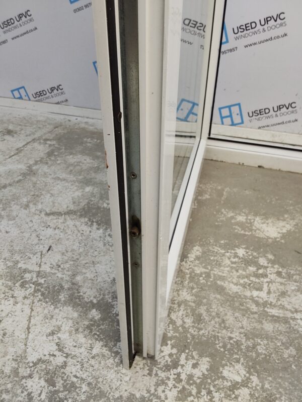 Used White Upvc Back Door (Outwards Opening) 955mm x 2060mm 0553 - Image 5