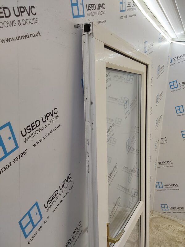 Used White Upvc Back Door (Outwards Opening) 955mm x 2060mm 0553 - Image 7