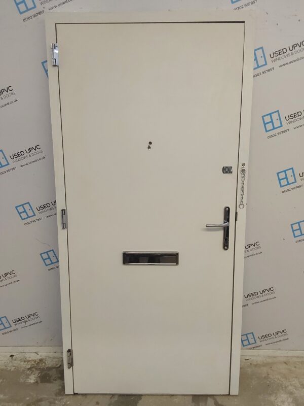 Used Agate Grey Composite Front Door 1010mm x 2060mm 0525 - Image 2