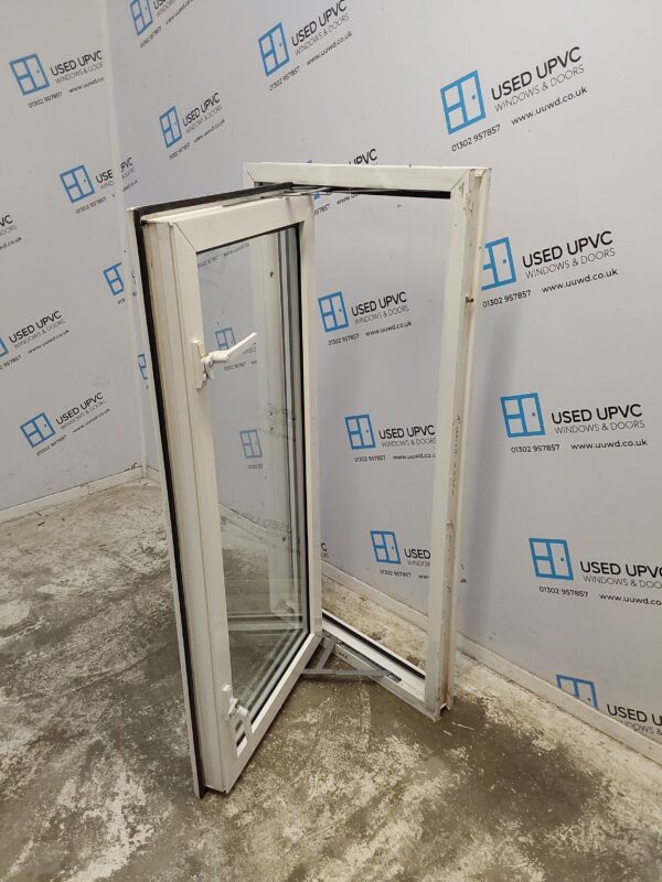 Used White Upvc Window 580mm x 1170mm W0487 - Image 3