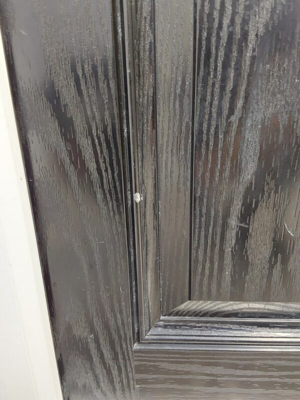 Used Black Composite Back Door 900mm x 2070mm (Reduce To 860mm) 0562 - Image 9