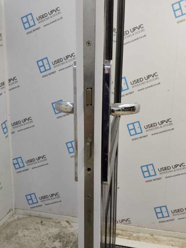 Used Black Composite Back Door 900mm x 2070mm (Reduce To 860mm) 0562 - Image 5