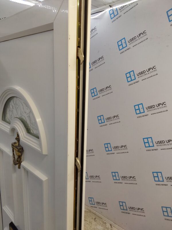 Used White Upvc Front Door 915mm x 2045mm 0198 - Image 4