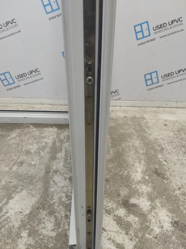 Used White Upvc Front Door And Toplight 860mm x 2320mm 0222 - Image 6