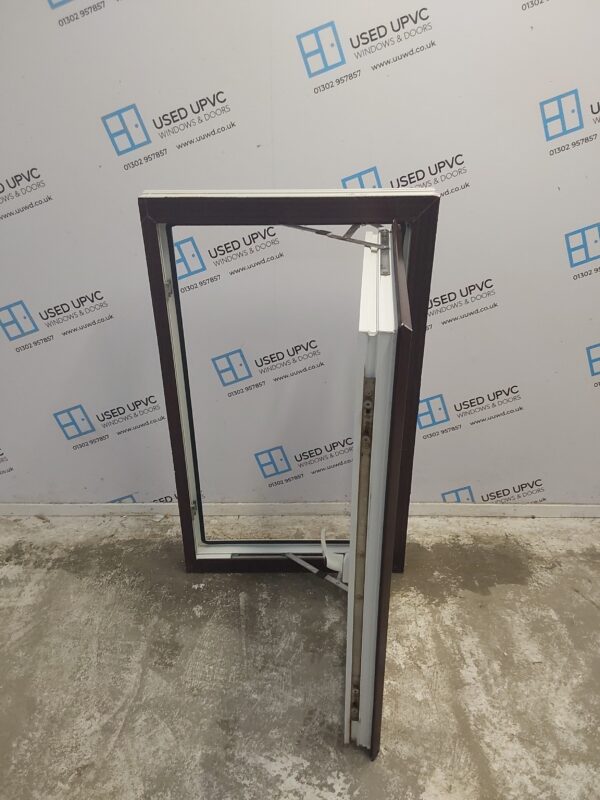 Used Woodgrain Upvc Window 600mm x 1020mm W0329 - Image 2