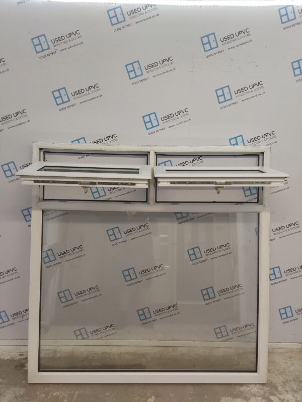 Used White Upvc Window 1535mm x 1540mm LW0031 - Image 2