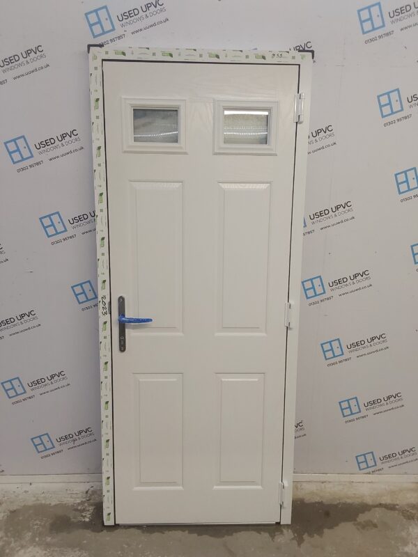 Brand New White Composite Back Door 850mm x 2020mm C1ND03 - Image 2