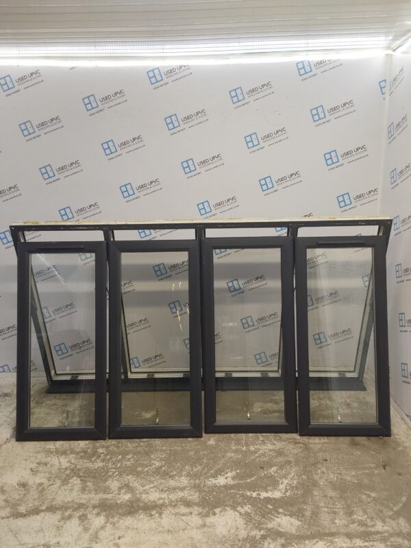 Used Anthracite Grey Upvc Window 2415mm x 1350mm LW0025 - Image 3