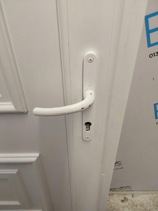 Used White Upvc Back Door 960mm x 2085mm 0179 - Image 7