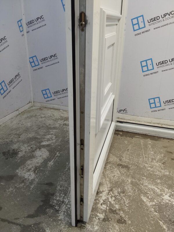 Used White Upvc Back Door 960mm x 2085mm 0179 - Image 6