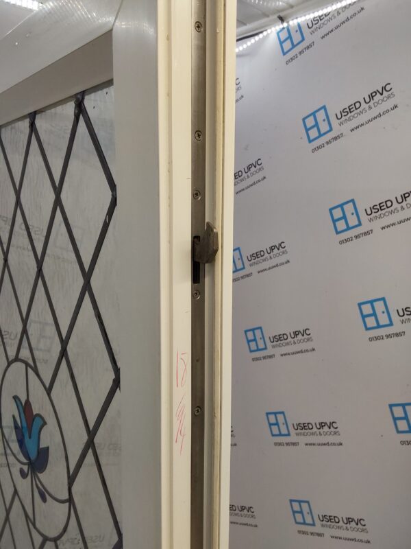 Used White Upvc Front Door 915mm x 2040mm 0127 - Image 4