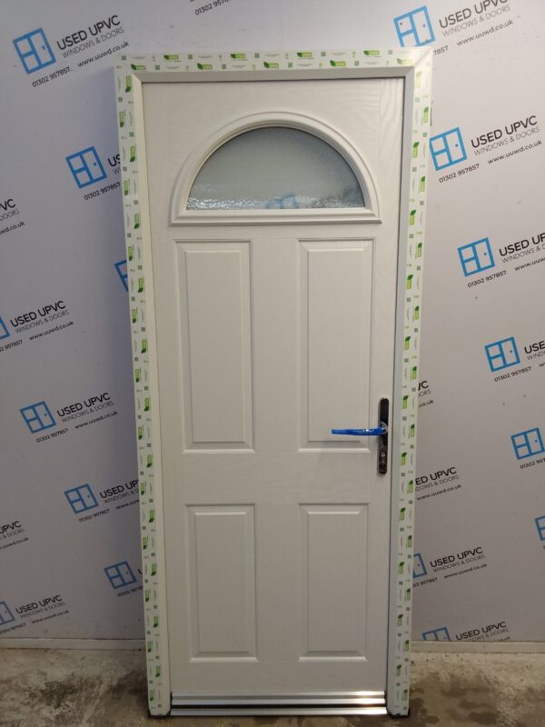 Brand New White Composite Door 850mm x 2025mm C1ND49