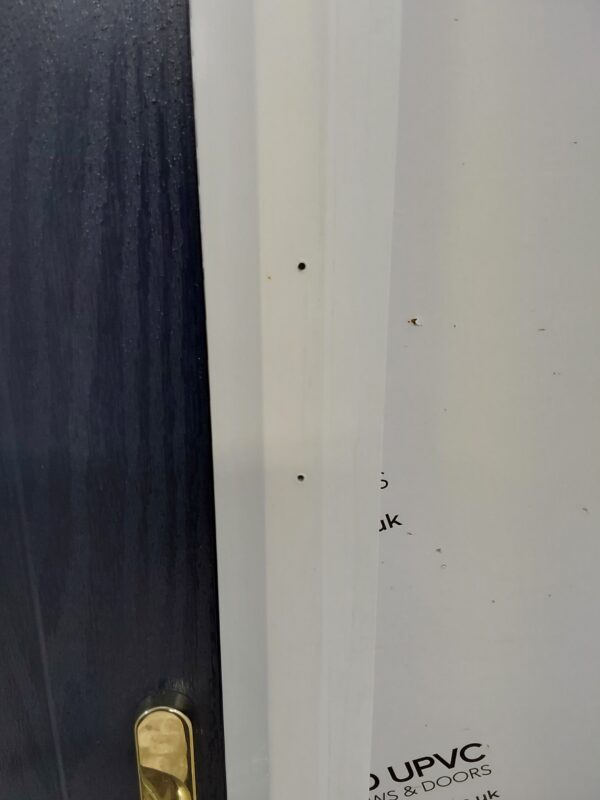 Used Blue Composite Front Door 880mm x 2105mm (reduce to 865mm) 0509 - Image 5