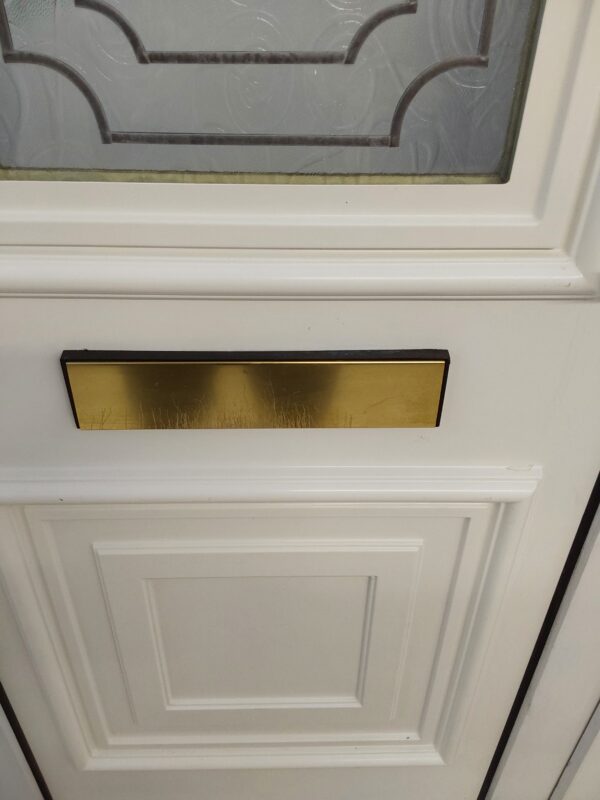 Used White Upvc Front Door 915mm x 2055mm (Reduce To 900mm) 0604 - Image 10