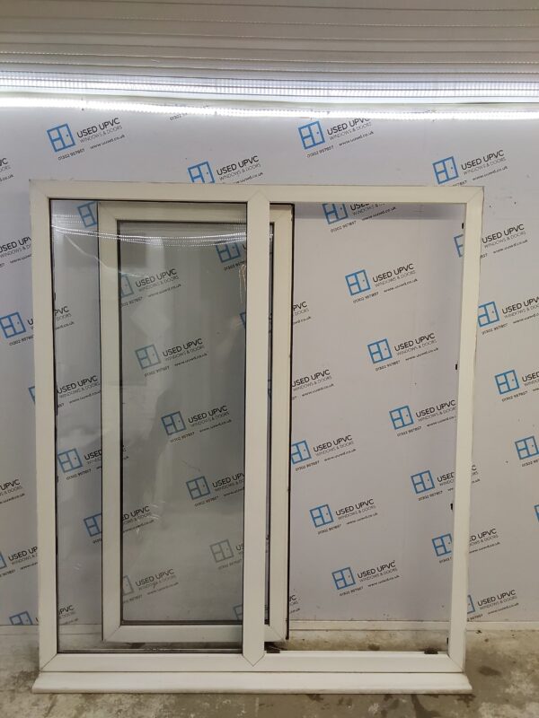 Used White Upvc Tilt And Turn Sliding Patio Doors 1800mm x 2055mm EA1 - Image 2