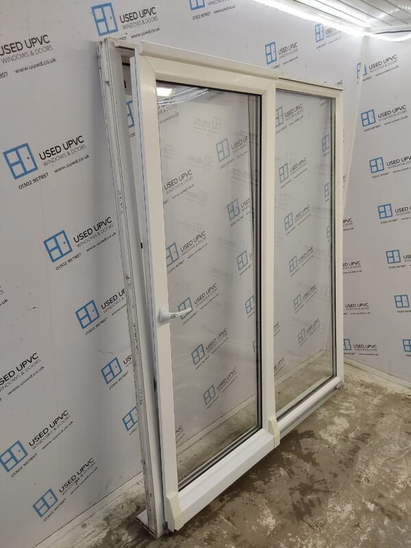 Used White Upvc Tilt And Turn Sliding Patio Doors 1800mm x 2055mm EA1 - Image 4