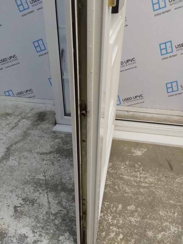 Used White Upvc Front Door And Side Panels With Toplight (Outwards opening) 1670mm x 2280mm DS007 - Image 5