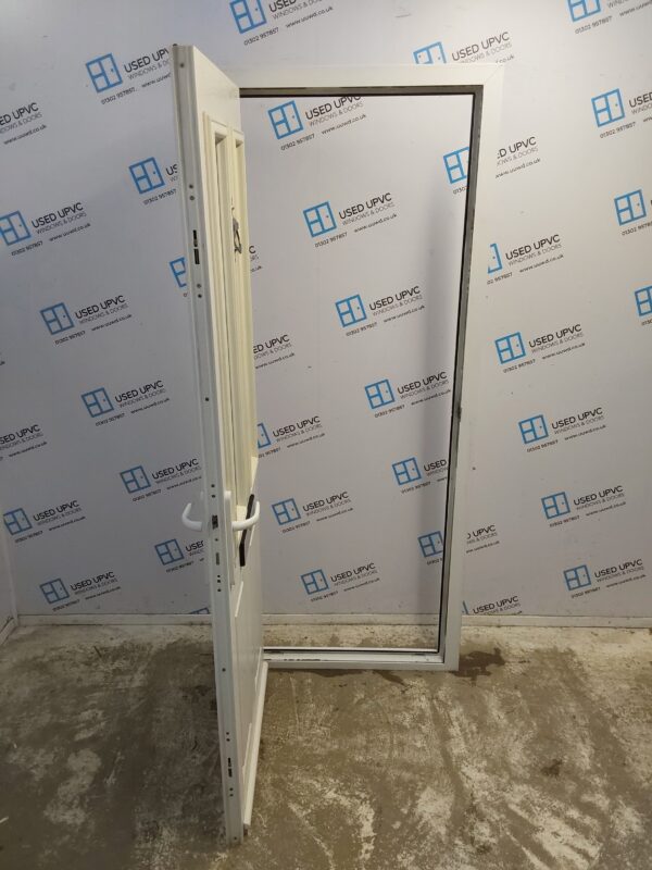 Used White Composite Front Door 820mm x 2000mm 0458 - Image 3