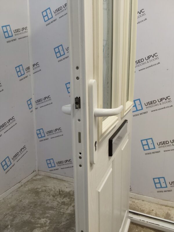 Used White Composite Front Door 820mm x 2000mm 0458 - Image 5