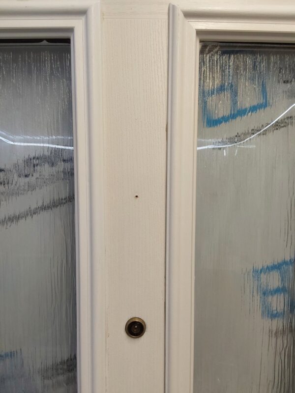 Used White Composite Front Door 910mm x 2015mm 0373 - Image 9