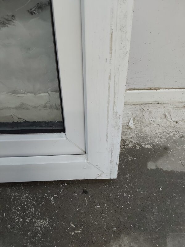 Used White Upvc Window 1050mm x 410mm A0024 - Image 6