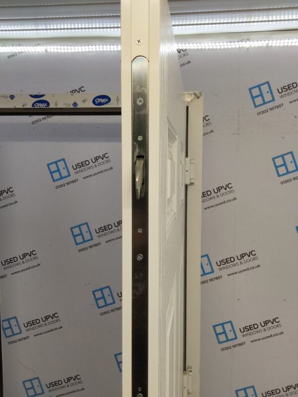 Brand New White Composite Back Door 875mm x 2080mm C1ND34 - Image 4