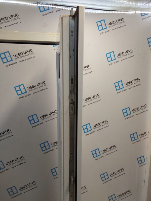 Used White Upvc Front Door 875mm x 2055mm 0834 - Image 4