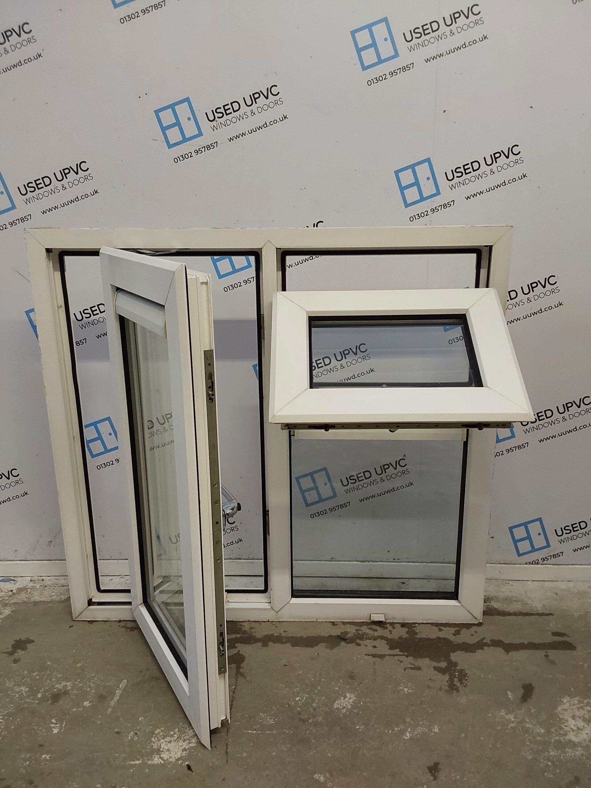 Used White Upvc Window 1000mm x 935mm C5052 | Used UPVC Windows & Doors