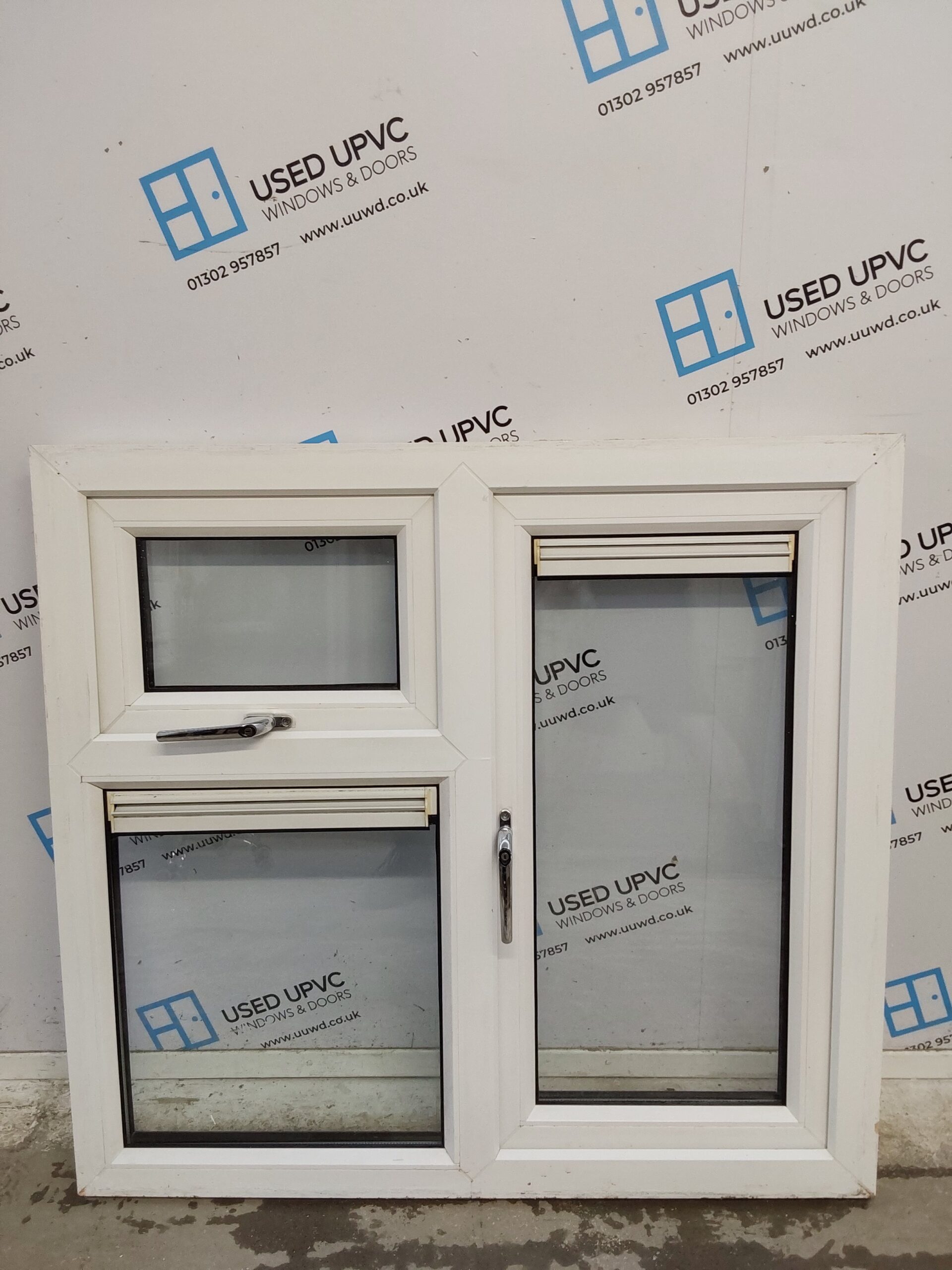 Used White Upvc Window 1000mm x 935mm C5052 | Used UPVC Windows & Doors