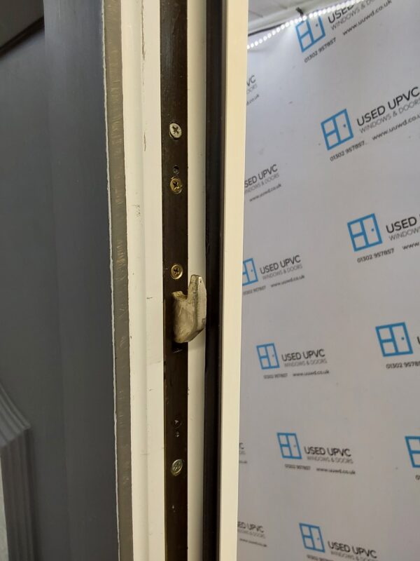 Used Grey Upvc Back Door 1010mm x 2100mm (reduce to 985mm) 0707 - Image 4