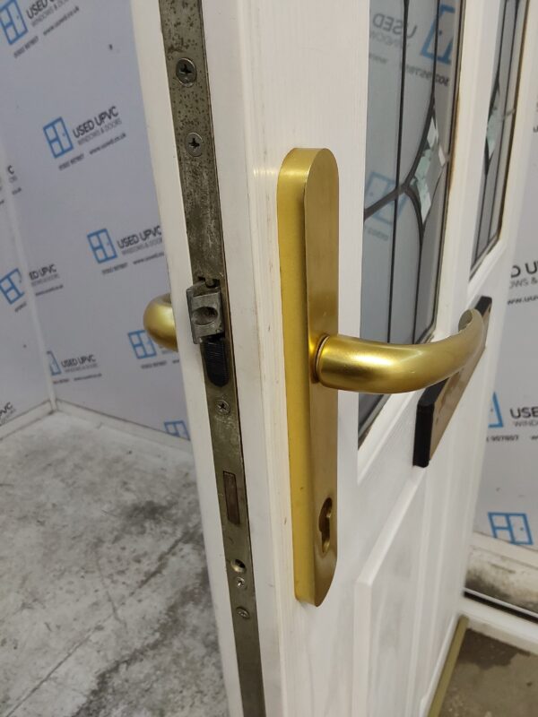 Used White Composite Front Door 880mm x 2050mm 0065 - Image 6