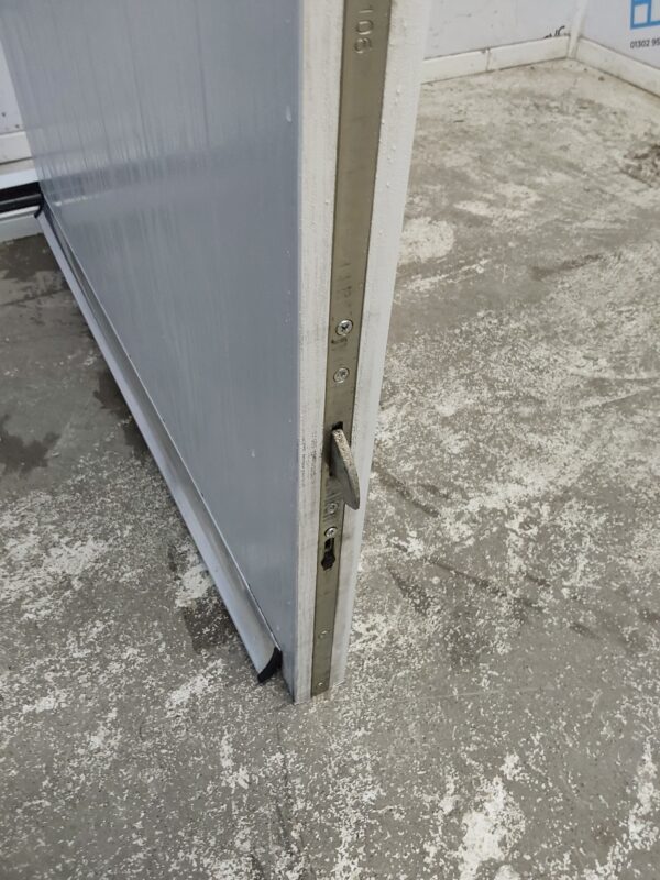 Used Light Grey Composite Front Door 900mm x 2110mm 0252 - Image 6