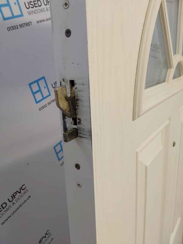 Used White Composite Front Door 950mm x 2045mm 0263 - Image 4