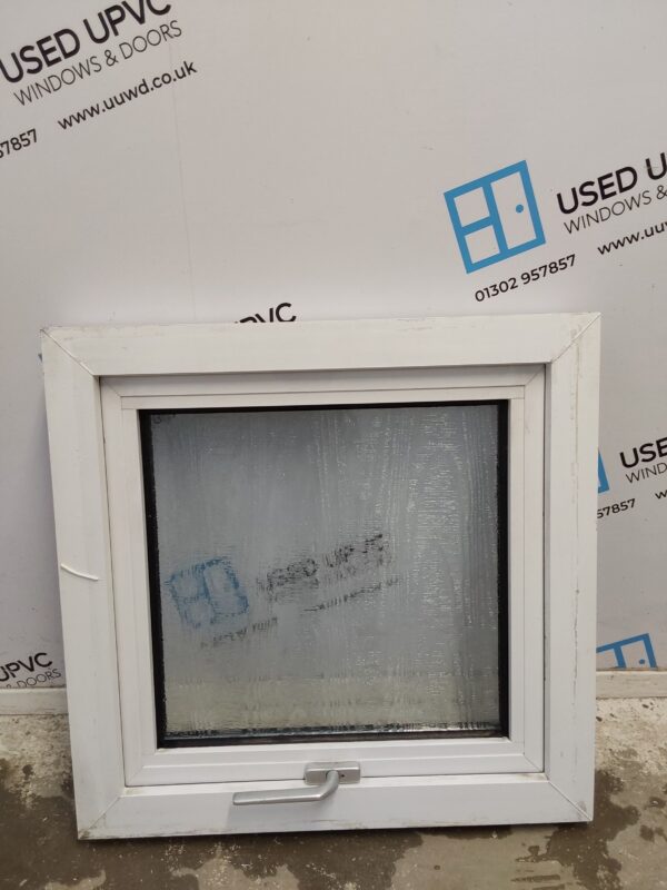 Used White Upvc Window 600mm x 585mm W0193 - Image 2