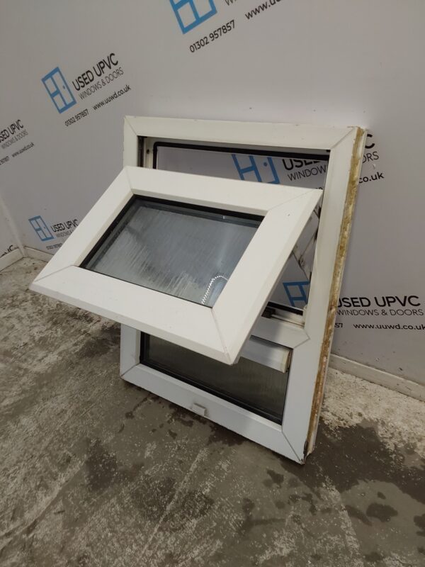 Used White Upvc Window 515mm x 640mm W0233 - Image 3