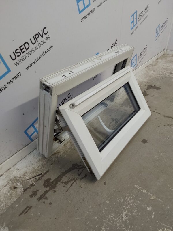 Used White Upvc Window 610mm x 360mm W0503 - Image 3