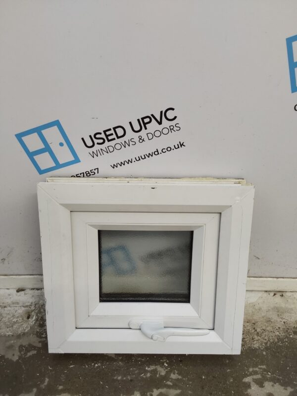 Used Rosewood Upvc Window 400mm x 365mm W0418 - Image 4