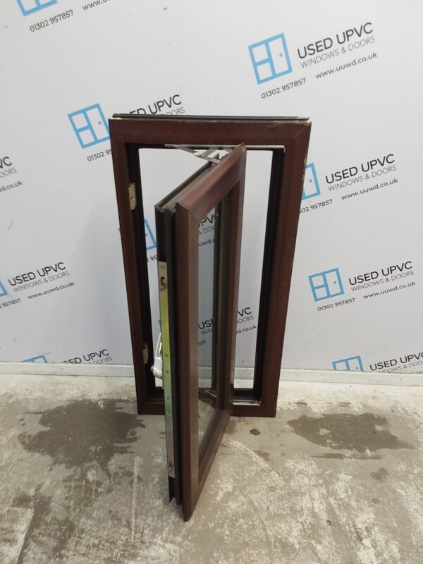 Used Woodgrain Upvc Window 420mm x 860mm C2109 - Image 2