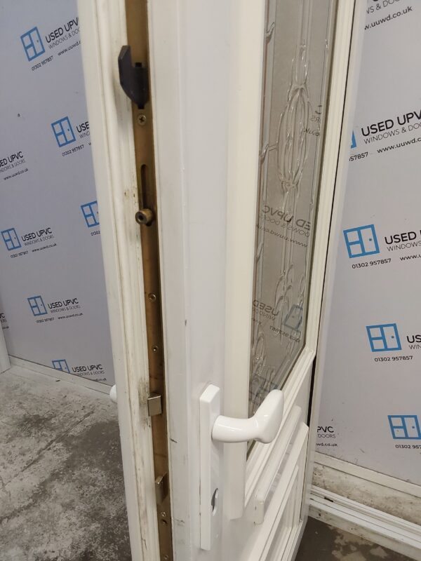 Used White Upvc Front Door 895mm x 1935mm 0509 - Image 7