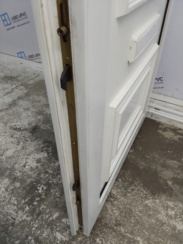 Used White Upvc Front Door 895mm x 1935mm 0509 - Image 8