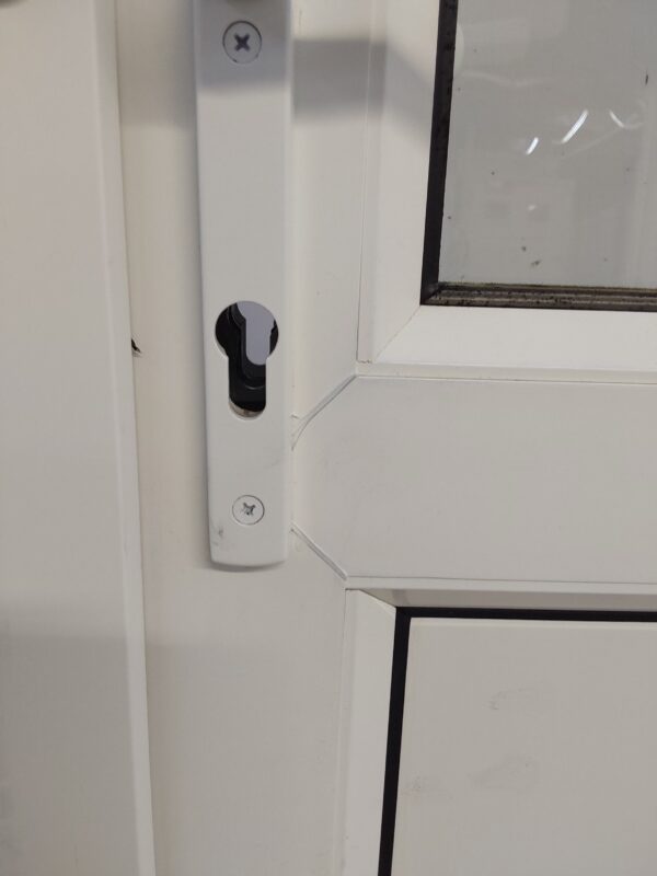 Used White Upvc Back Door (Outwards Opening) 920mm x 2055mm ( Reduce To 2040mm) 0739 - Image 18