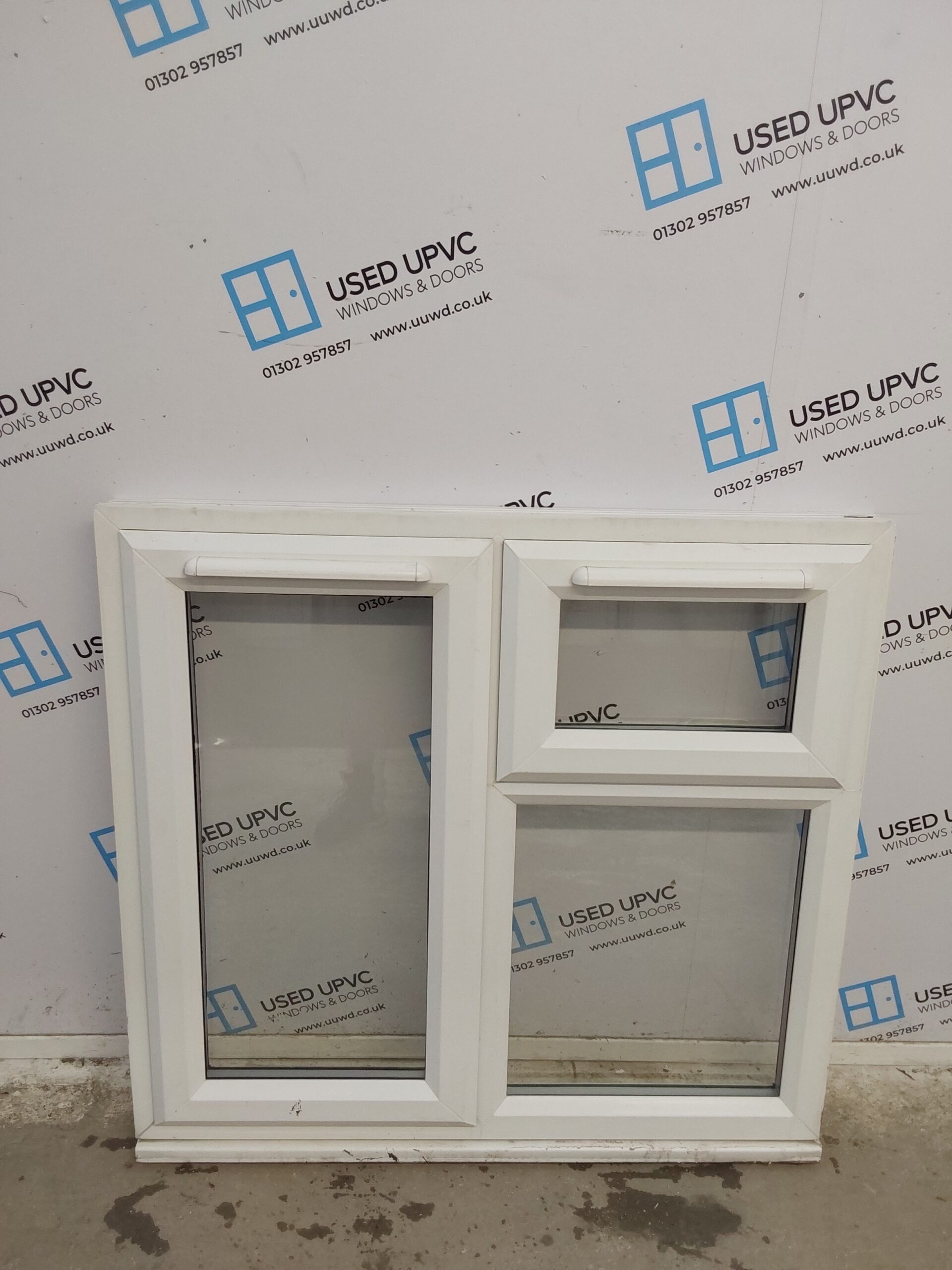 Used White Upvc Window 1000mm x 950mm LW0111 | Used UPVC Windows & Doors