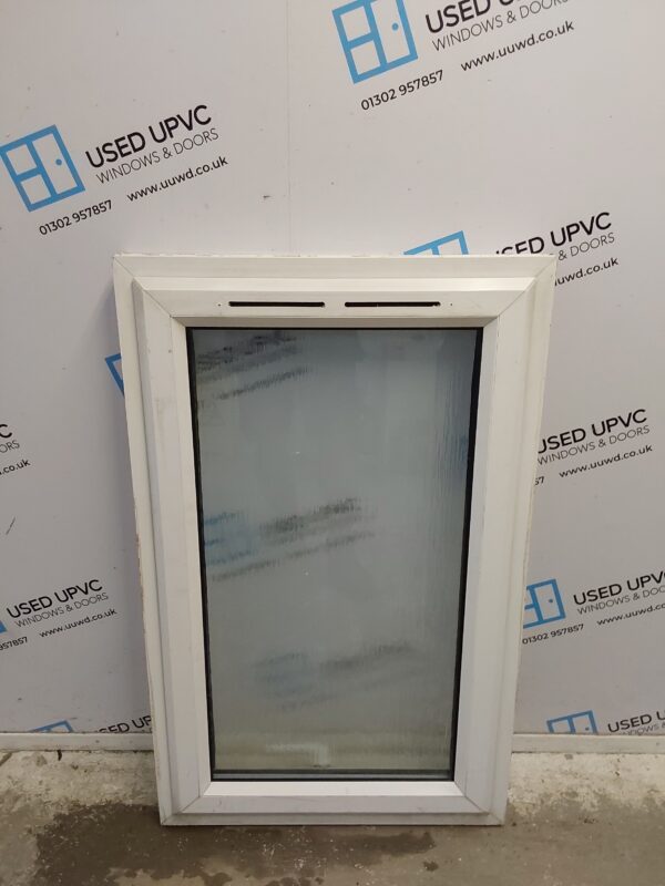 Used White Upvc Window 630mm x 1010mm W0173