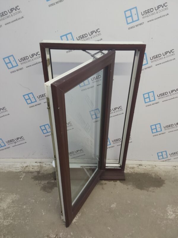 Used Woodgrain Upvc Window 600mm x 1200mm W0048 - Image 2