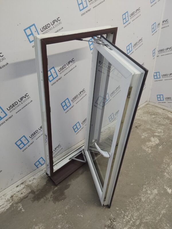 Used Woodgrain Upvc Window 600mm x 1200mm W0048 - Image 3