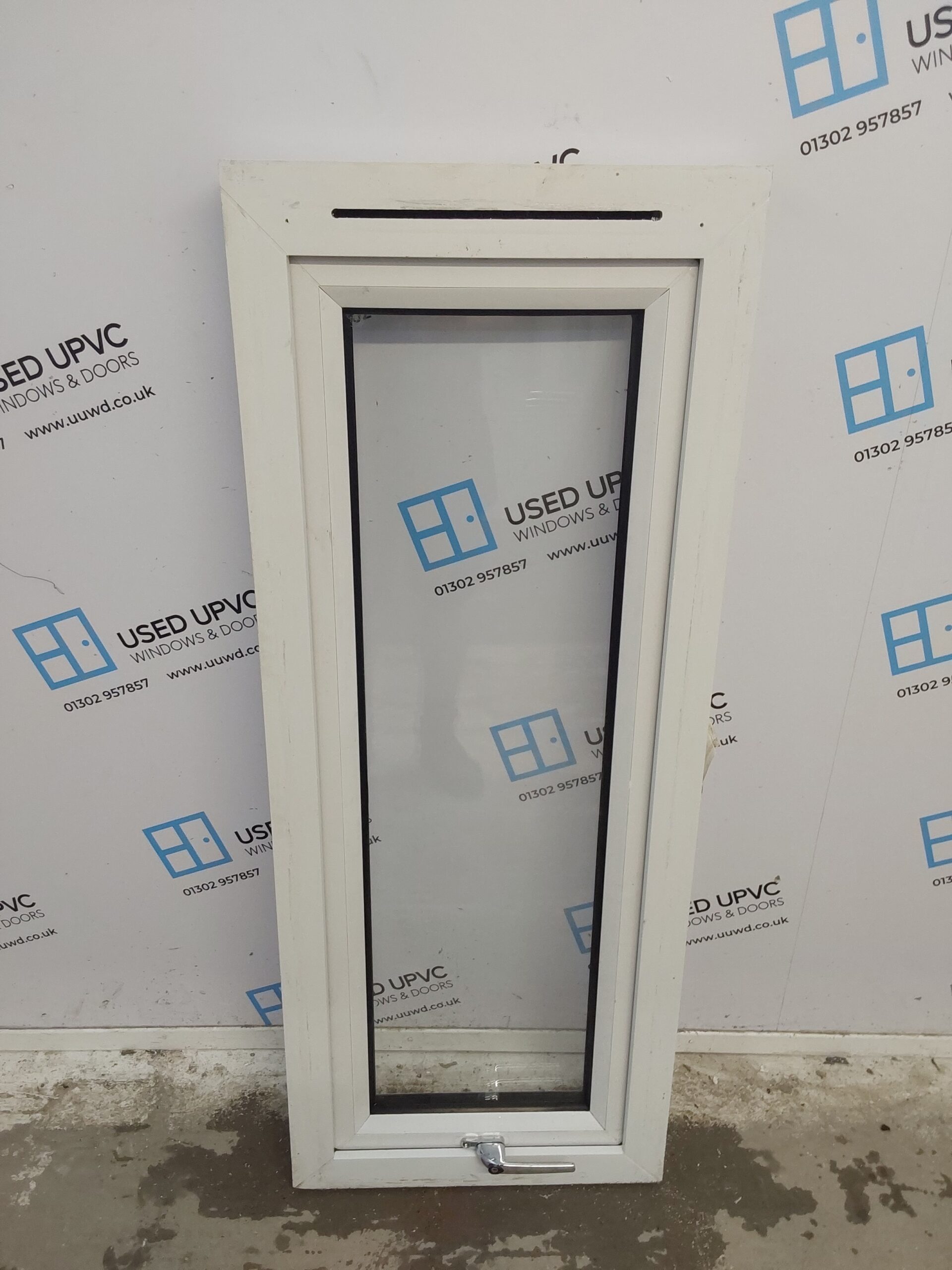 Used White Upvc Window 500mm x 1270mm C2B070 | Used UPVC Windows & Doors