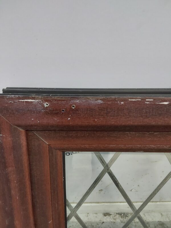 Used Woodgrain Upvc Window 1120mm x 420mm A0009 - Image 8