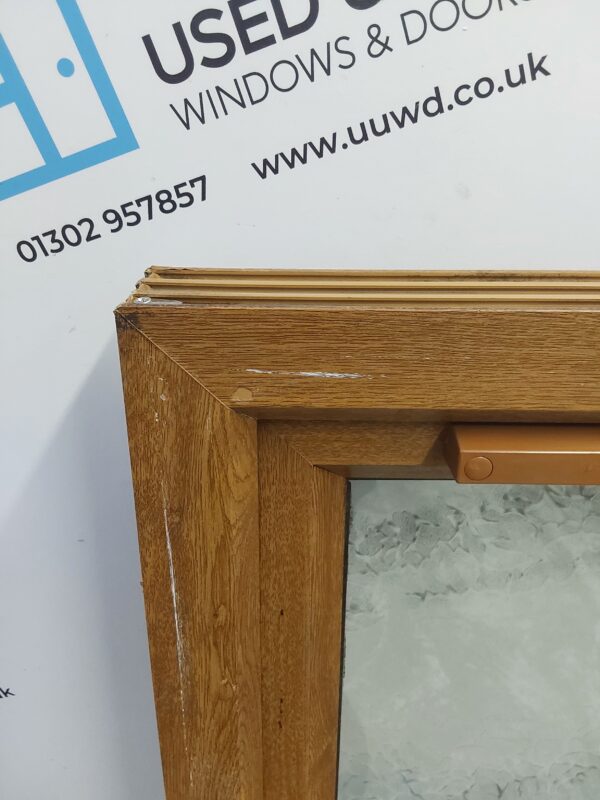 Used Oak Upvc Window 595mm x 1050mm C4W065 - Image 8