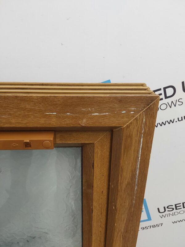 Used Oak Upvc Window 595mm x 1050mm C4W065 - Image 6