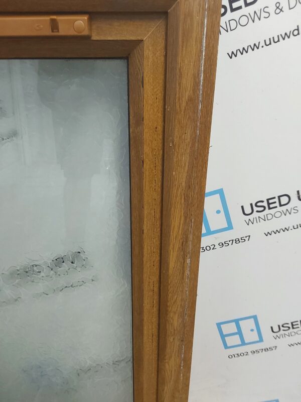 Used Oak Upvc Window 595mm x 1050mm C4W065 - Image 7